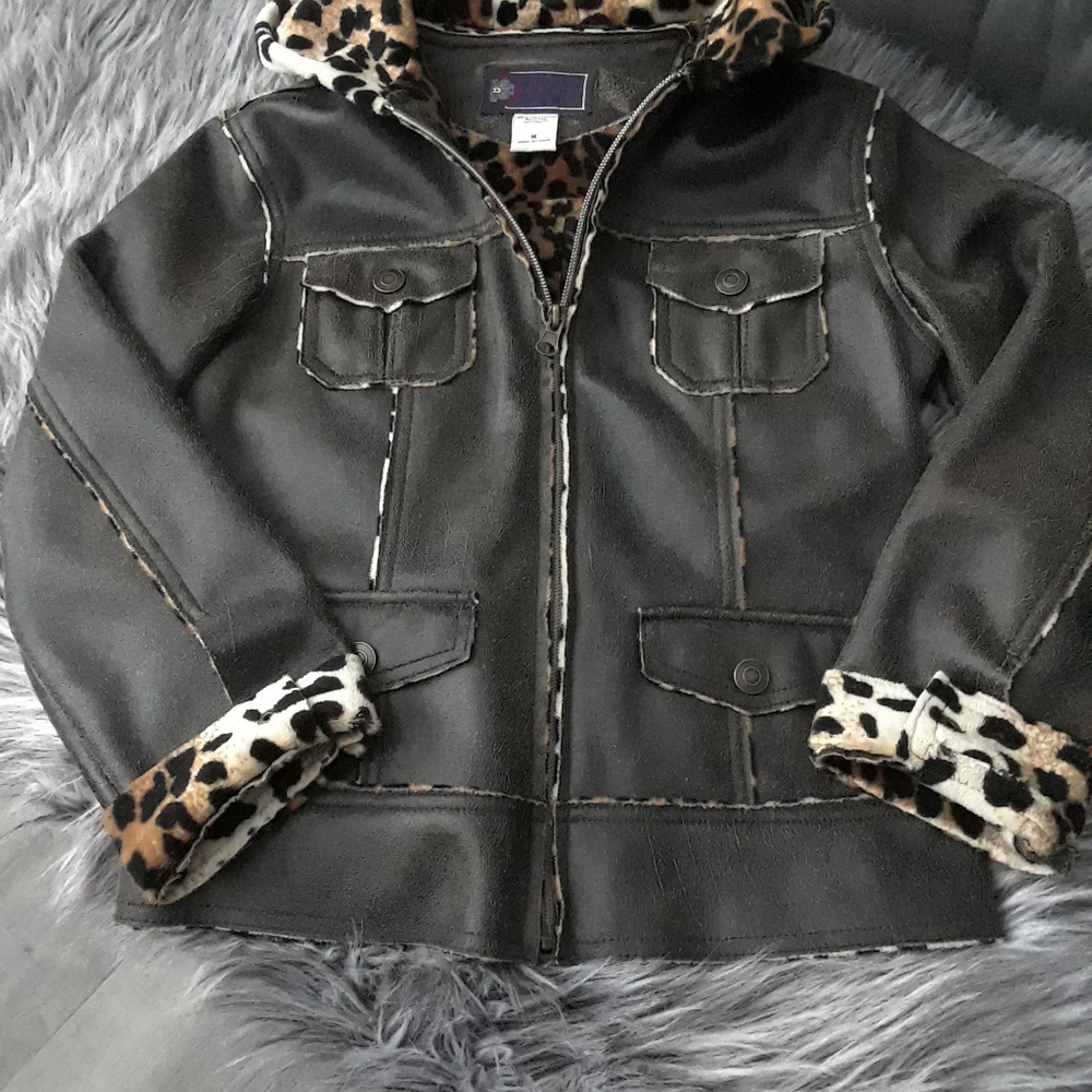 Dollhouse Front Zipper Jacket Girl Size M - Picture 6 of 7